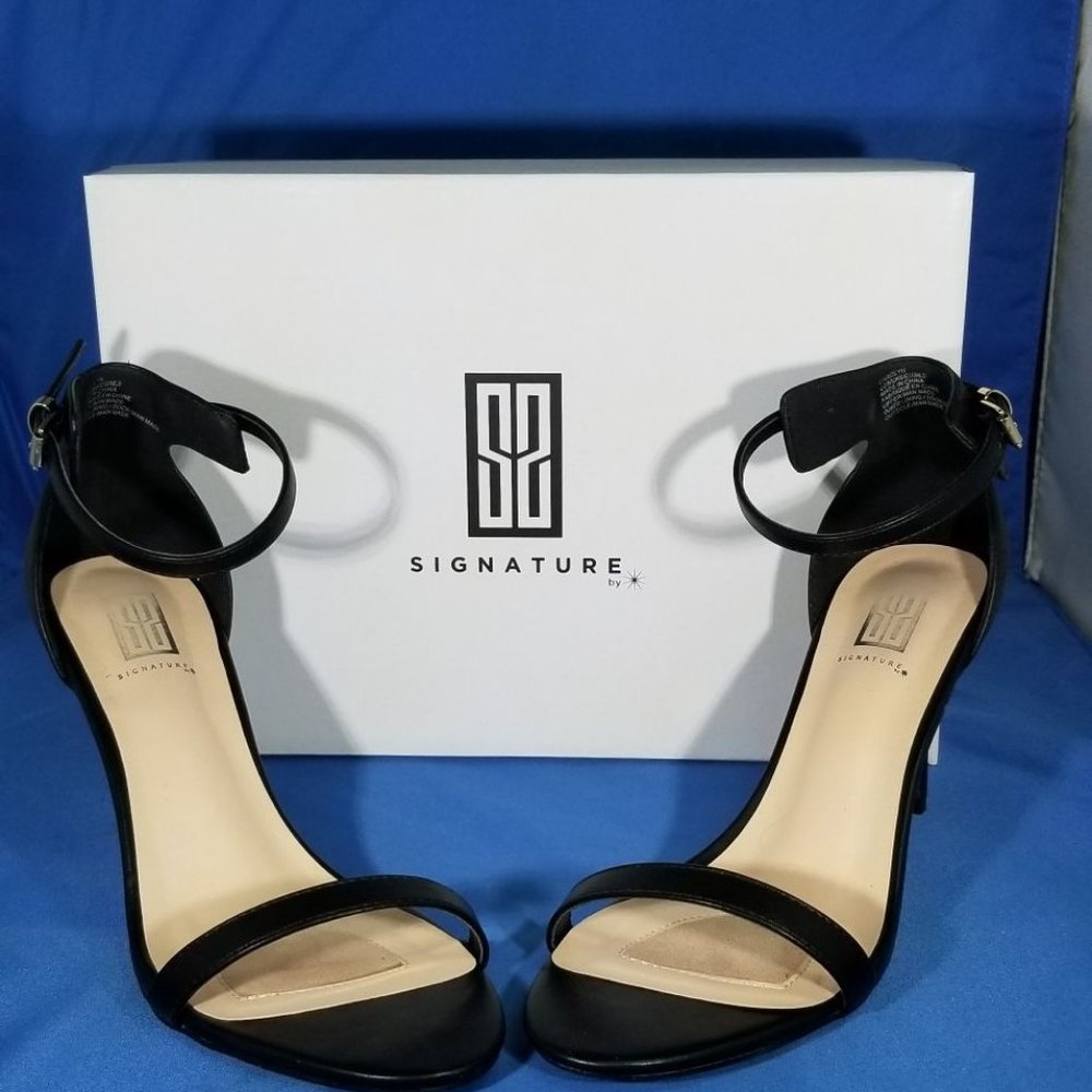Signature Brand Skinny strap Mary Janes